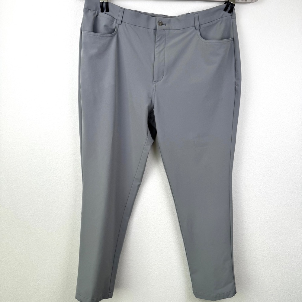 Walter Hagen Golf Pants Men 42x30 Tan New 11 Majors HydroDri Stretch Casual